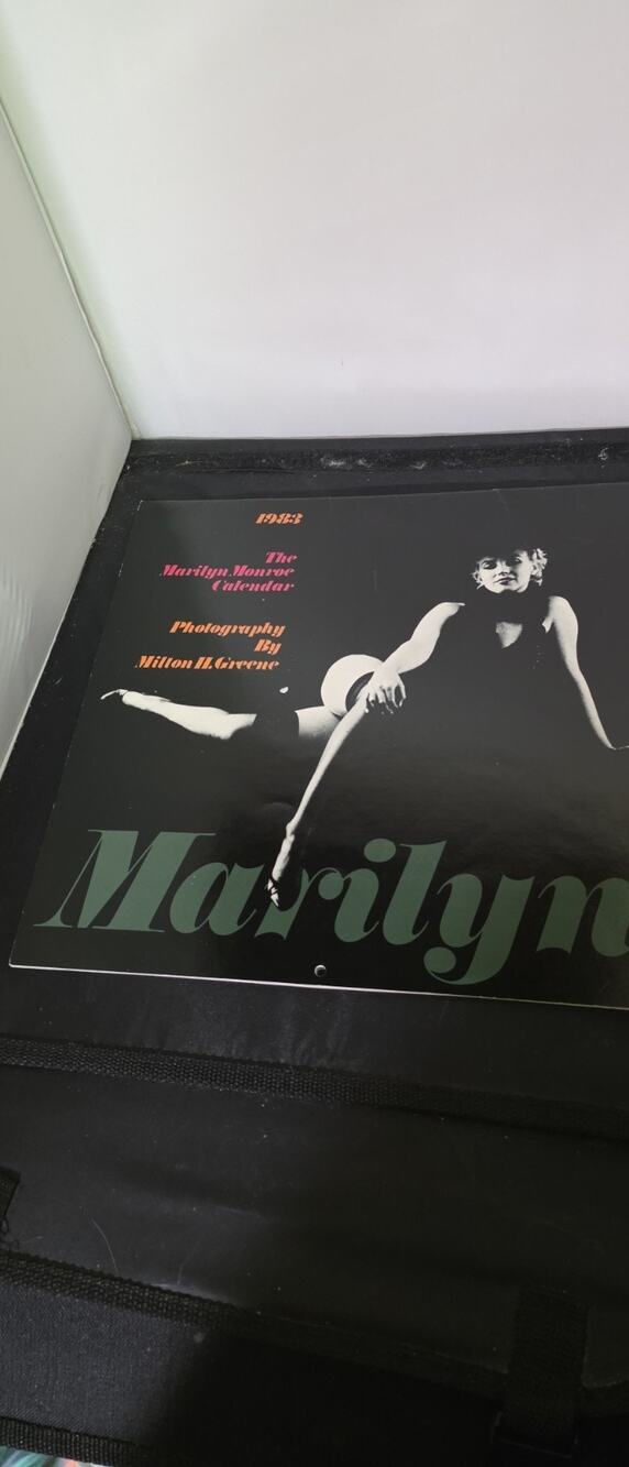 1983 The Marilyn Monroe Calendar Photography by Milton H. Greene - B/W Photos